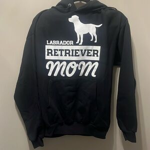 Labrador Retriever Mom Hoodie, Large, Smoke-Free Home